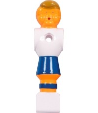 Zapasowy piłkarzyk Buffalo, niebiesko-biały, 16 mm