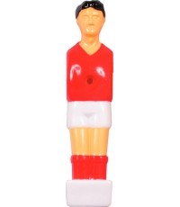 Zapasowy piłkarzyk Buffalo, czerwono-biały, 13 mm