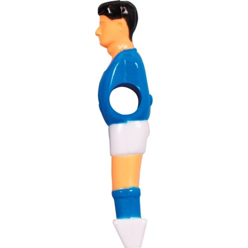 Zapasowy piłkarzyk Buffalo, niebieski/biały, 13 mm