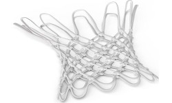 Wytrzymała siatka do koszykówki Spalding