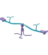 Huśtawka równoważna dla dzieci na plac zabaw Plum, niebieska