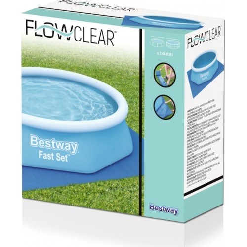 Pokrycie podłoża pod dno basenu ogrodowego Bestway - 274x274 cm