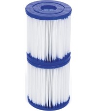 Filtry wymienne typu I do pompy basenowej BESTWAY 1249 l/h, 2 szt.
