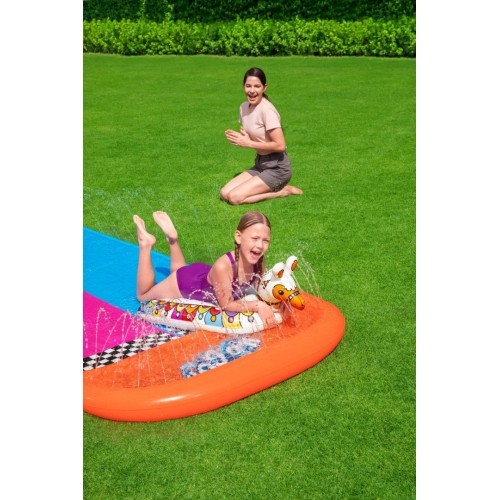 Podwójna ślizgawka wodna Bestway H2ogo, L - 488 cm