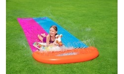 Podwójna ślizgawka wodna Bestway H2ogo, L - 488 cm