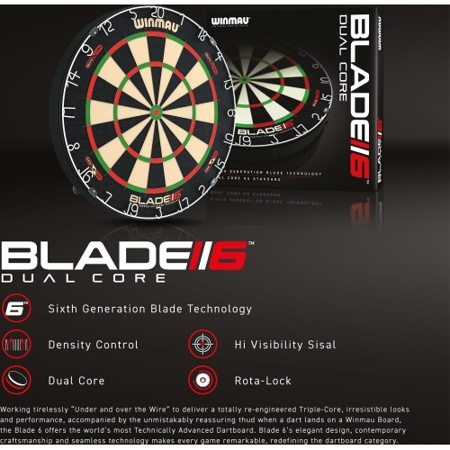 Cel rzutki Winmau Blade 6 Dual Core