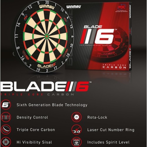 Cel rzutki Winmau Blade 6 Triple Core