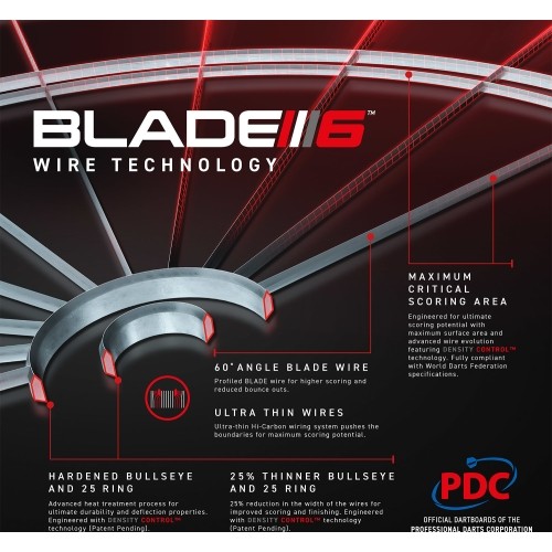 Cel rzutki Winmau Blade 6 Triple Core