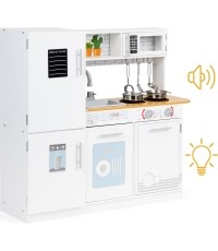 Wooden Kids Kitchen with Pots Eco Toys