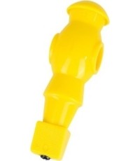 Figurka do piłki nożnej / piłkarzyków Rialto, żółta, 15 mm