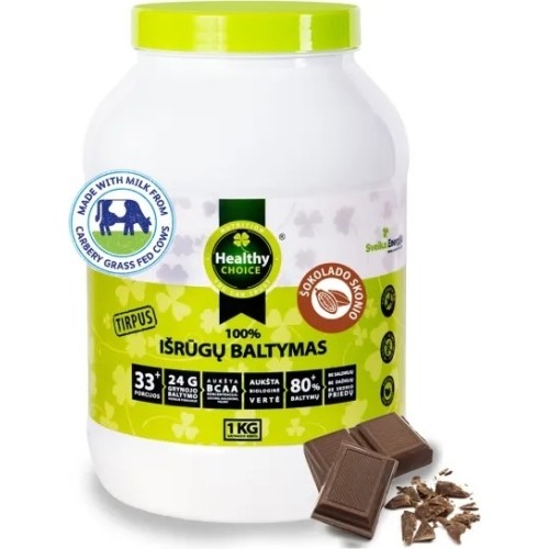 Białko serwatkowe Healthy Choice, smak czekoladowy, 1 kg