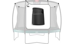 Pokrowce ochronne na słupy siatki do trampoliny Berg Deluxe