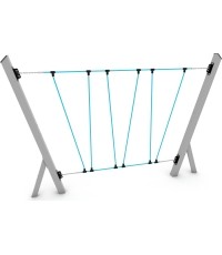 Element sznurowy na plac zabaw Vinci Play Nettix 1606 - Black