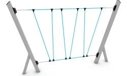 Element sznurowy na plac zabaw Vinci Play Nettix 1606 - Black