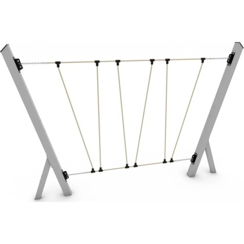 Element sznurowy na plac zabaw Vinci Play Nettix 1606 - Black