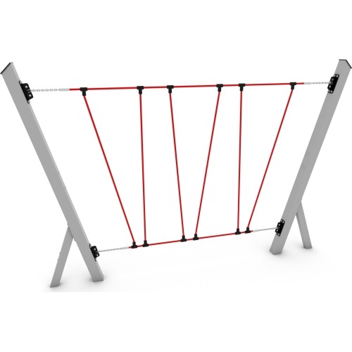 Element sznurowy na plac zabaw Vinci Play Nettix 1606 - Black