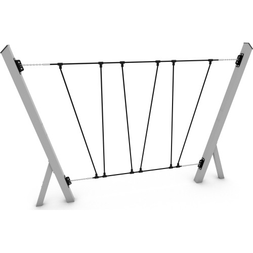 Element sznurowy na plac zabaw Vinci Play Nettix 1606 - Black