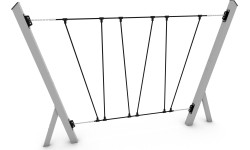 Element sznurowy na plac zabaw Vinci Play Nettix 1606 - Black