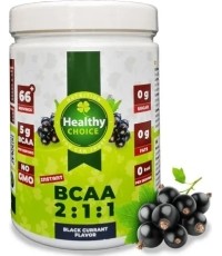 BCAA Healthy Choice, smak czarnej porzeczki, 400 g