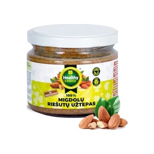 Almond Butter with Pieces Healthy Choice, 250g