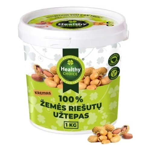 Masło orzechowe Healthy Choice, 1 kg