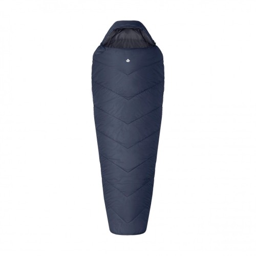Śpiwór Alpinus Fiber Pro 1100 prawy, szary
