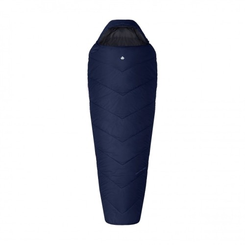 Śpiwór Alpinus Fiber Pro 1500 prawy, granatowy