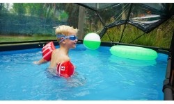 Zadaszenie basenowe EXIT 220x150cm - prostokątne