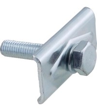 Atraminės kojelės tvirtinimo detalė, plieninė