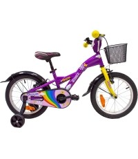 4KIDS Dream 16" dydis 9.5" (24 cm) (plieninis, violetinė)