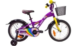 4KIDS Dream 16" rozmiar 9,5" (24 cm) (stalowy, fioletowy)