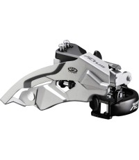 Priekinis pavarų perjungiklis Shimano Altus M370 // 3x9 speed, Dual Pull, 31,8 mm