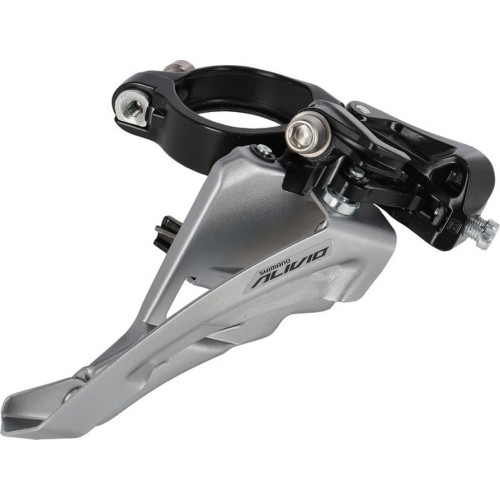 Przerzutka przednia Shimano Alivio M3100-M 3x9 biegów, Side Swing, 34,9 mm, 66-69°