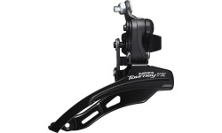 Priekinis pavarų perjungiklis Shimano Tourney FD-TZ500-DS6 // 3 x 6/7 speed, Dual Pull, 28.6 mm