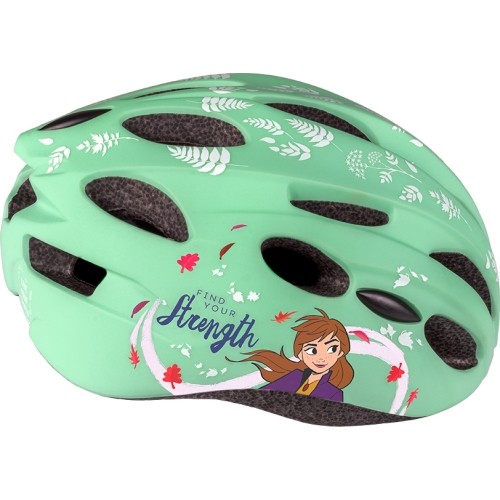 Kask FROZEN, in-mold, 52-56 cm (zielony)