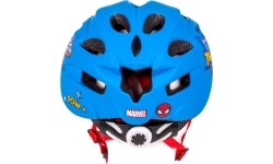Kask SPIDERMAN, in-mold, 52-56 cm (niebiesko-czerwony)