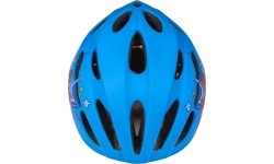 Kask SPIDERMAN, in-mold, 52-56 cm (niebiesko-czerwony)