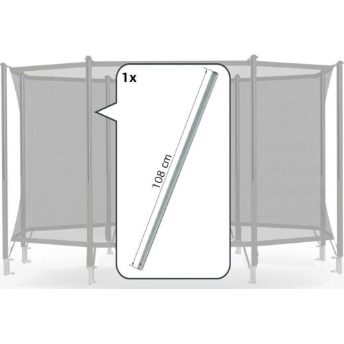 Górna rurka siatki ochronnej Comfort, Berg, 108 cm