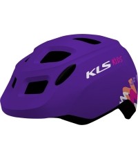Kask KLS Zigzag 022, XS/S 45-49 cm (fioletowy)