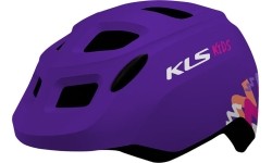 Kask KLS Zigzag 022, XS/S 45-49 cm (fioletowy)