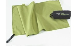 Ręcznik z mikrofibry Cocoon, zielony, rozmiar XL