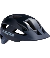 Šalmas Lazer Gekko, 50-56 cm, (juodas/mėlynas)