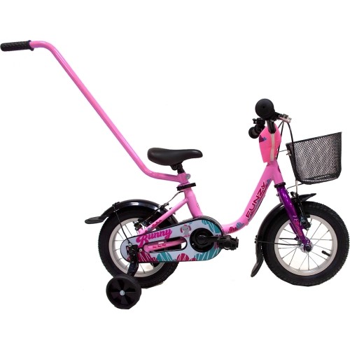 4KIDS Funzy Bunny 12" (stalowy, różowy)