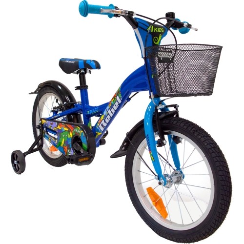 4KIDS Rebel 16" dydis 10" (25.5 cm) (aliuminis, mėlyna)