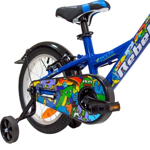 4KIDS Rebel 16" dydis 10" (25.5 cm) (aliuminis, mėlyna)
