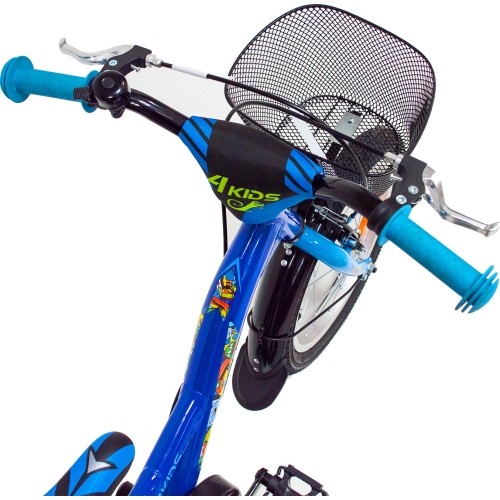 4KIDS Rebel 16" dydis 10" (25.5 cm) (aliuminis, mėlyna)