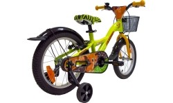 Rower 4KIDS Lion 16", rozmiar 10" (25,5 cm) (aluminium, żółty)