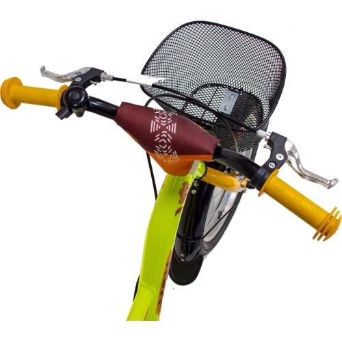 Rower 4KIDS Lion 16", rozmiar 10" (25,5 cm) (aluminium, żółty)