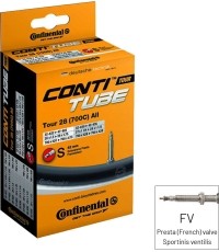 Kamera Continental TOUR 28 Slim // 700 x 28/37C (28/37 - 622), FV42 mm