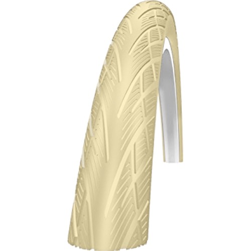 Opona Schwalbe Citizen Active Line 28" x 1.75" (47-622), dętkowa, ochrona przed przebiciem, pasek odblaskowy, kremowa